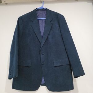 Elegant Men's Dark Blue Blazer